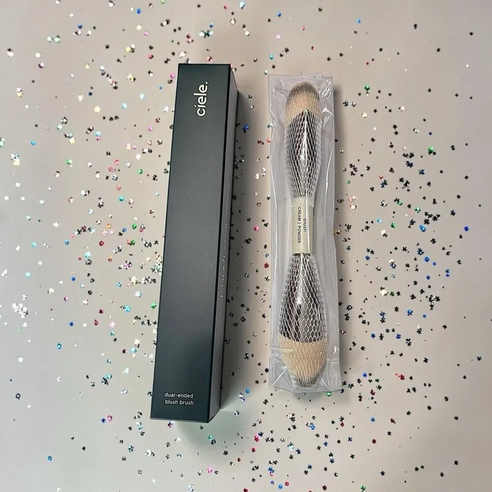 CIELE The Blush Brush Double Sided Makeup Brush MSRP $32
